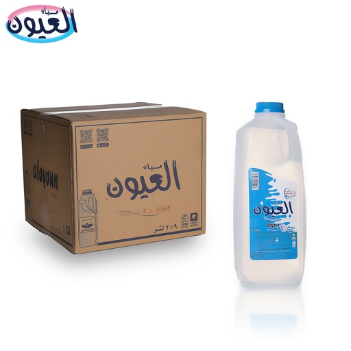 مياه العيون 2 لتر – 9 عبوات